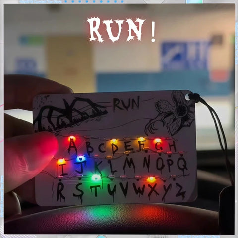 Stranger Things Karta z Ledami