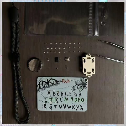 Stranger Things Karta z Ledami